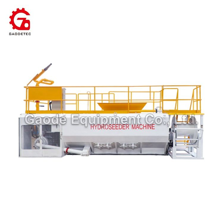 Gaodetec GHS08100 and GHS06100 Diesel Power Hydroseeder Pump Machine